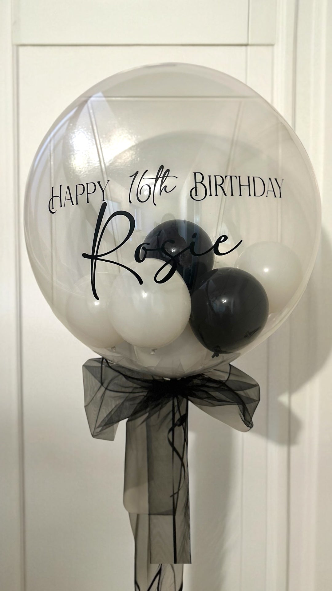Personalised Bubble Balloon (Helium)