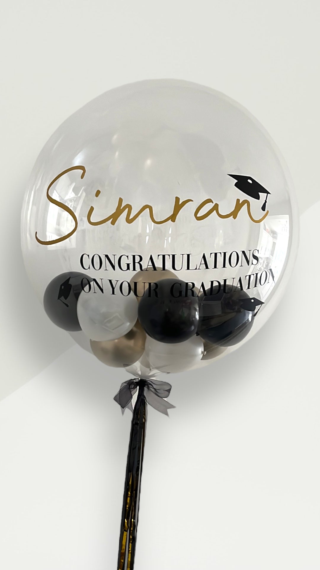 Personalised Bubble Balloon (Helium)