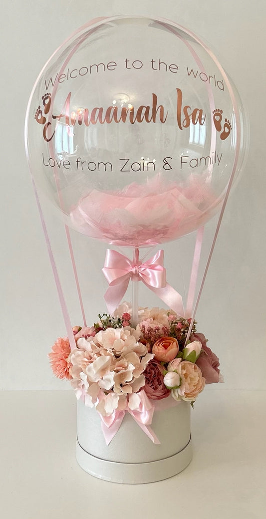 Hot Air Balloon Flower Bouquet