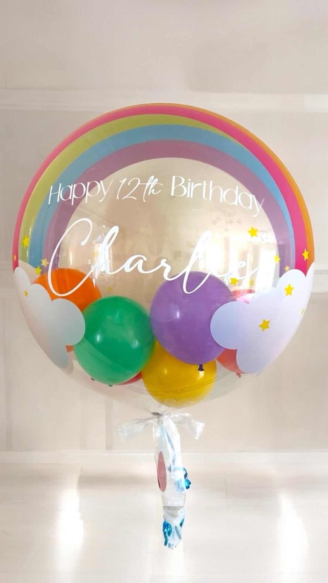 Personalised Bubble Balloon (Helium)