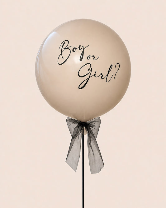 Gender Reveal 2ft Helium Balloon - Inflated