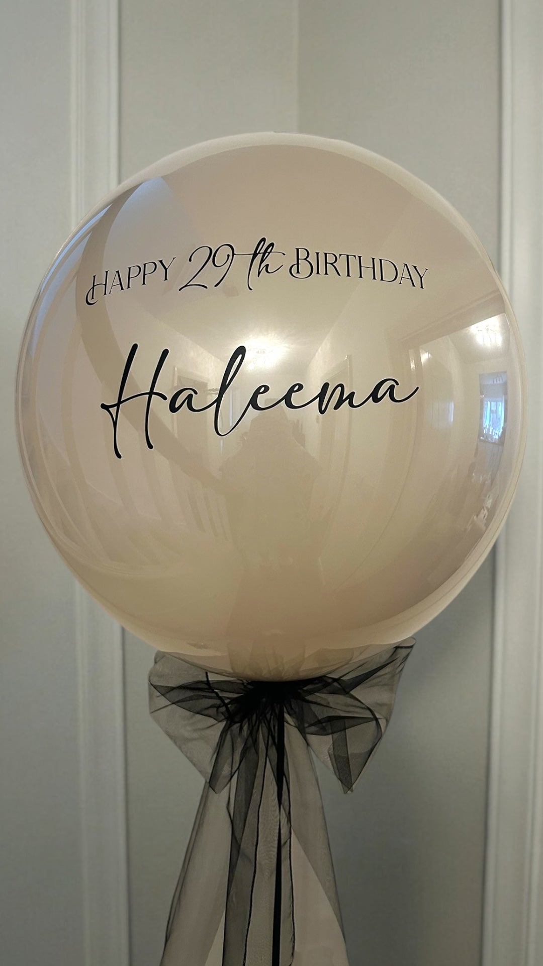 Helium Glass Bubble Balloon