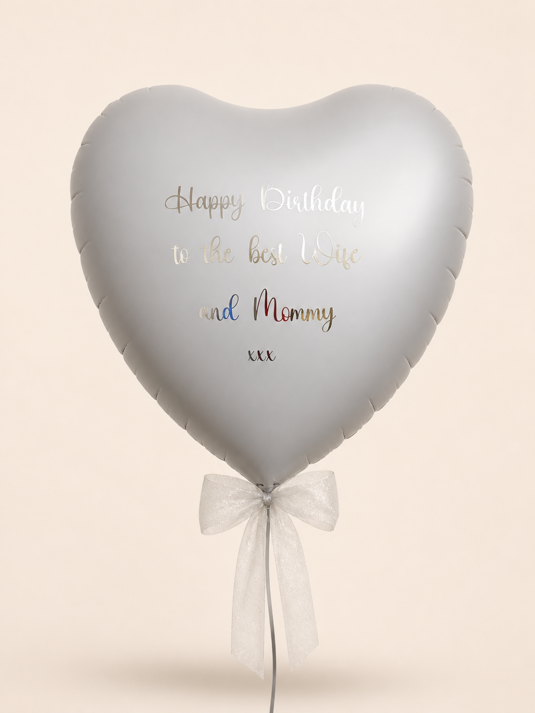 Giant Heart Balloon • 36” Helium Inflated