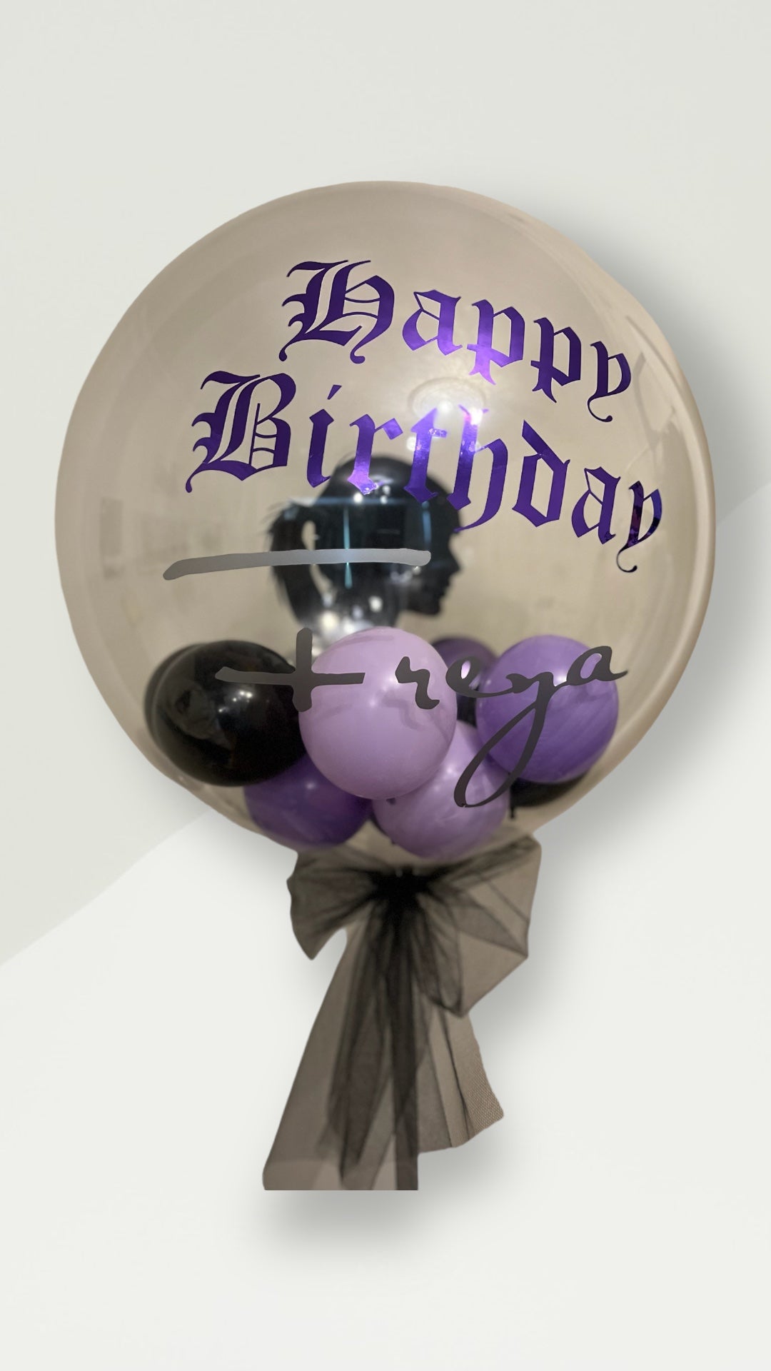 Personalised Bubble Balloon (Helium)