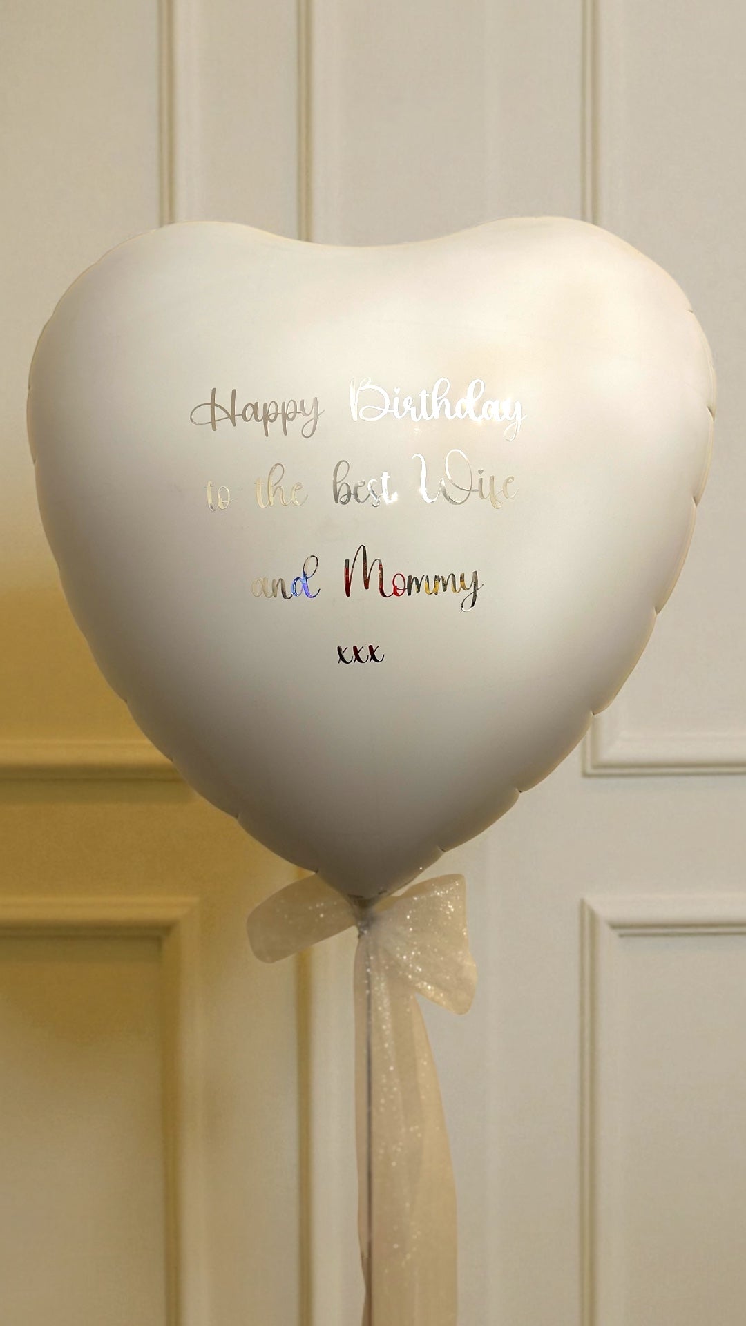 Giant Heart Balloon • 36” Helium Inflated