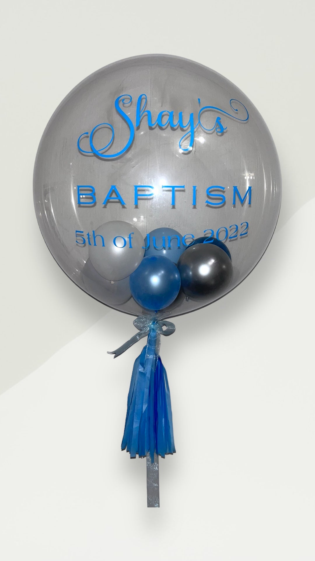 Personalised Bubble Balloon (Helium)