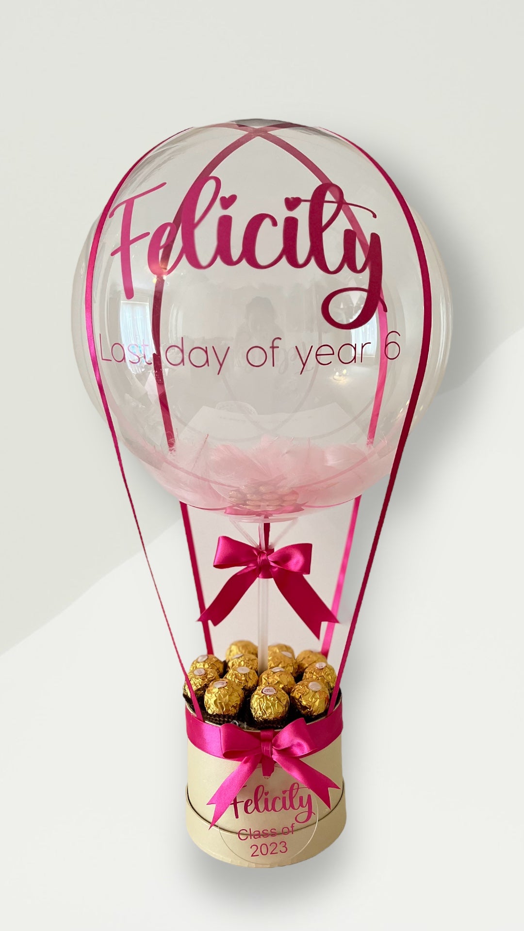 Hot Air Balloon Ferrero Bouquet