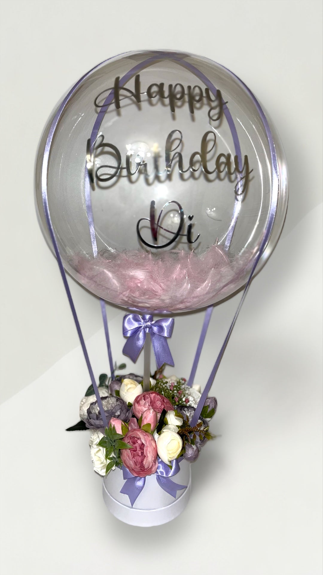 Hot Air Balloon Flower Bouquet