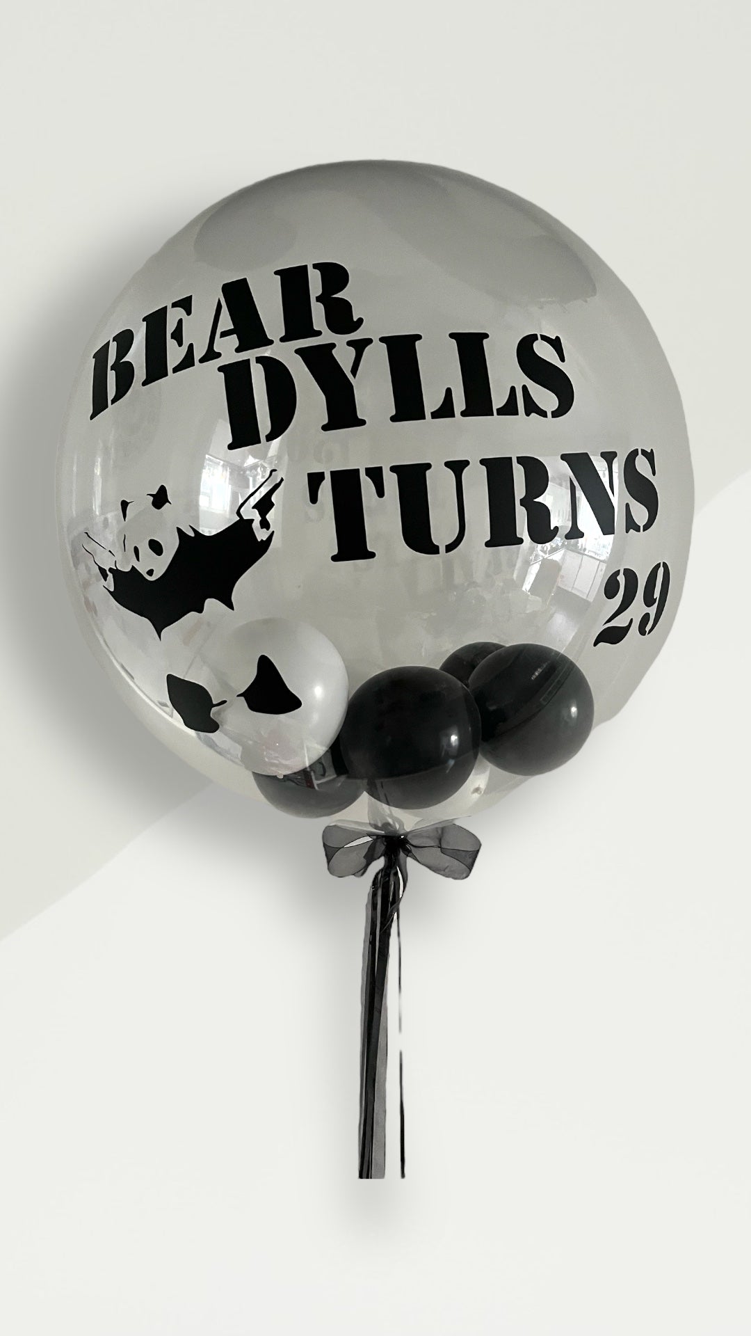 Personalised Bubble Balloon (Helium)